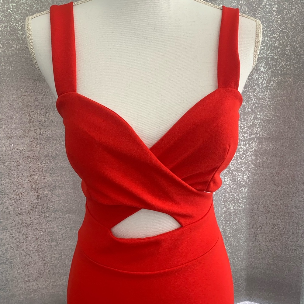 Red dress